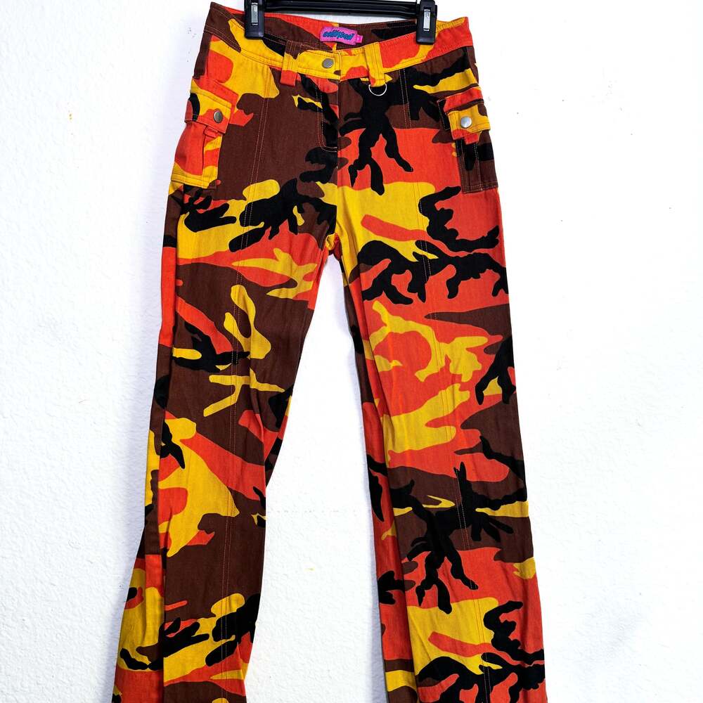 Rothco Orange Camouflage Cargo Pants